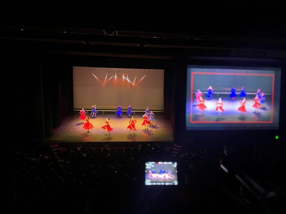 Dancers on Stage 2 Dancers on Stage