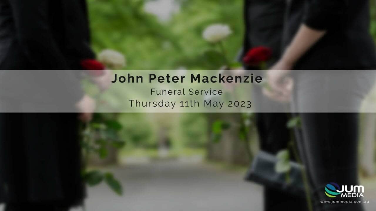 John Peter Mackenzie Funeral Service